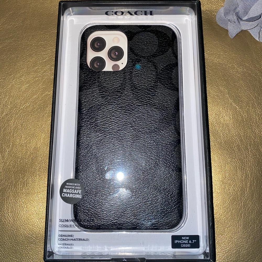 Authentic Coach IPhone 12 Pro Max Case